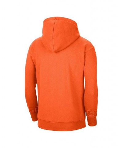 Men's Orange WNBA Logowoman Pullover Hoodie $42.39 Sweatshirt