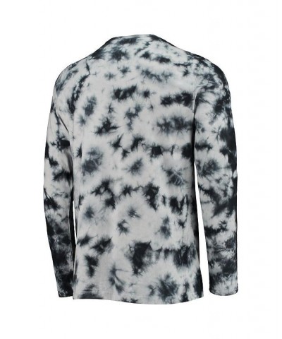 Men's Black Atlanta Falcons Tie-Dye Long Sleeve T-shirt $28.20 T-Shirts