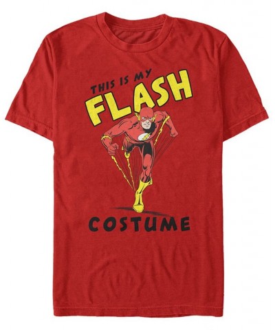 DC Men's This Is My Flash Costume Short Sleeve T-Shirt $16.45 T-Shirts