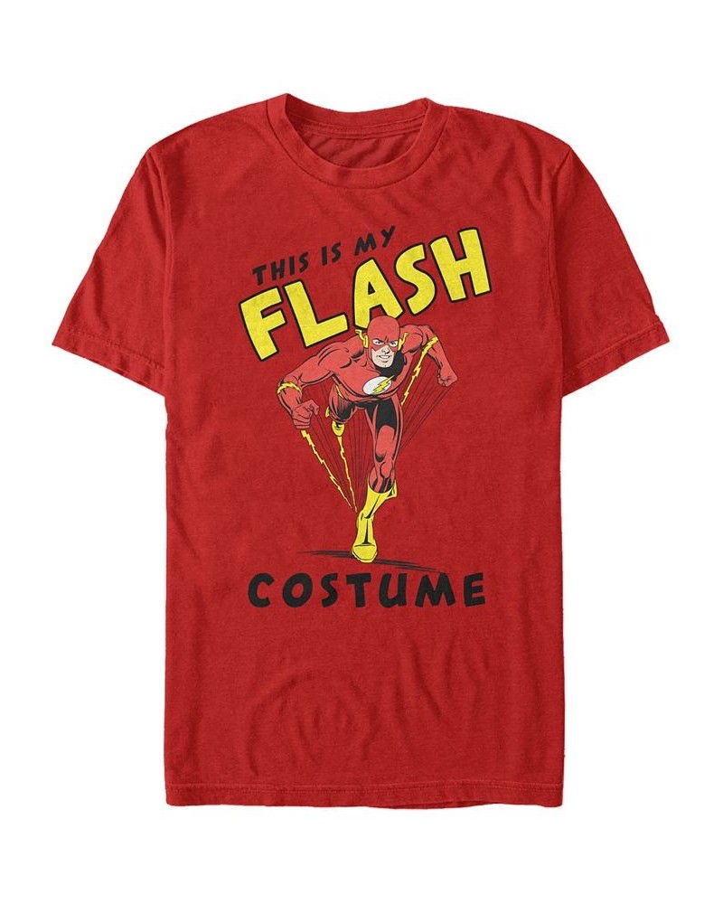 DC Men's This Is My Flash Costume Short Sleeve T-Shirt $16.45 T-Shirts