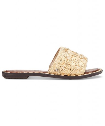 Giovanna Woven Raffia Slide Sandals PD03 $48.40 Shoes