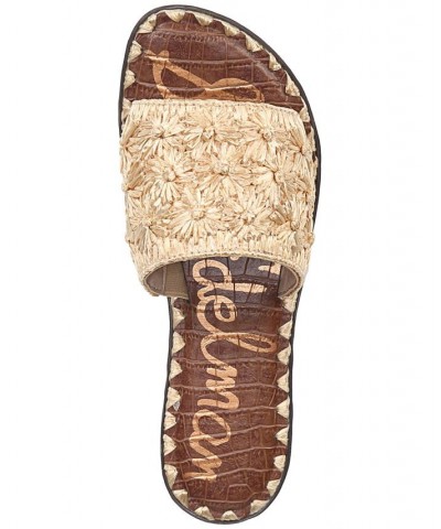 Giovanna Woven Raffia Slide Sandals PD03 $48.40 Shoes