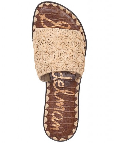 Giovanna Woven Raffia Slide Sandals PD03 $48.40 Shoes