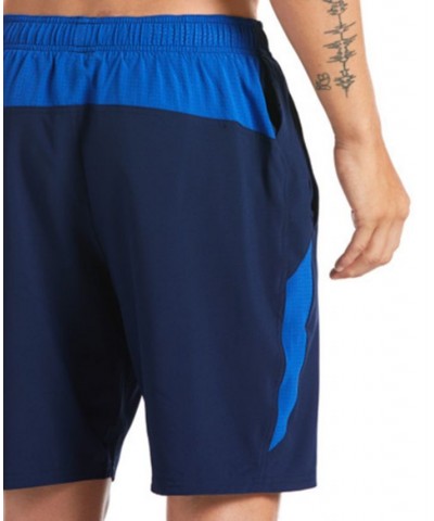 Men's Contend Water-Repellent Colorblocked 9" Swim Trunks PD02 $24.20 Swimsuits