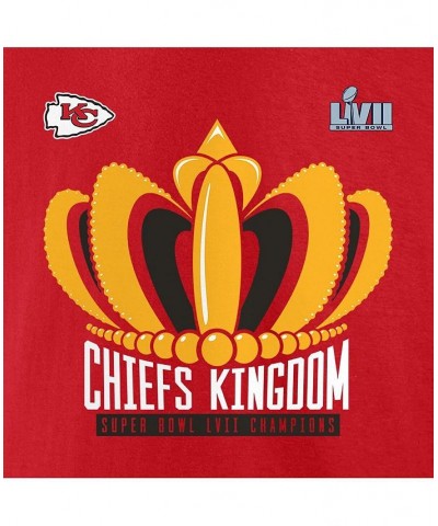 Men's Branded Red Kansas City Chiefs Super Bowl LVII Champions Big and Tall Hometown Last Standing T-shirt $22.00 T-Shirts