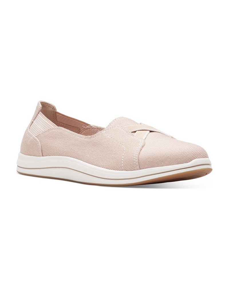 Women's Breeze Skip Cloudsteppers Sneakers Tan/Beige $43.20 Shoes