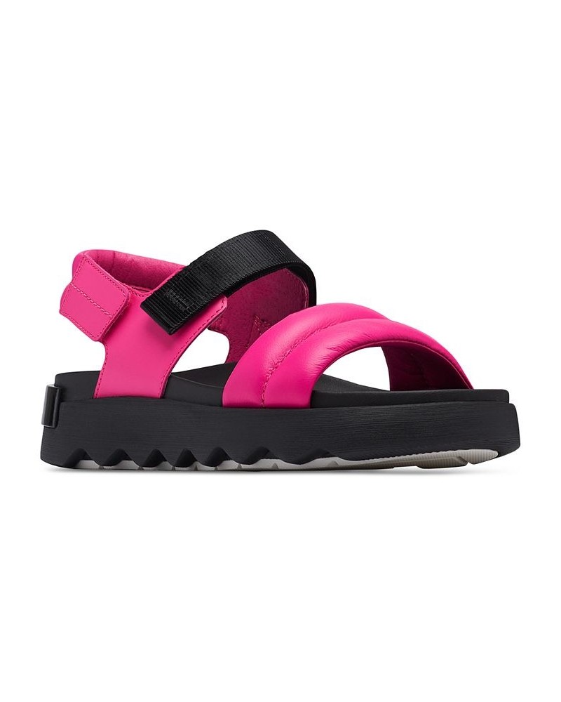 Women's Viibe Ankle-Strap Slingback Sport Sandals Pink $52.65 Shoes