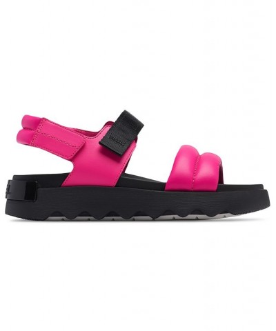 Women's Viibe Ankle-Strap Slingback Sport Sandals Pink $52.65 Shoes