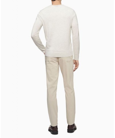 Men's CK Move 365 Slim-Fit Performance Stretch Pants Tan/Beige $54.73 Pants