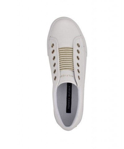 Women's Laven Low Top Slip-On Sneakers White $37.26 Shoes