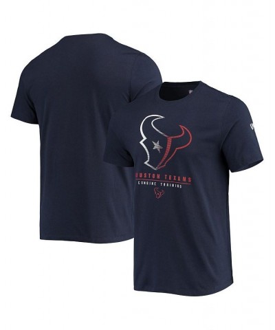 Men's Navy Houston Texans Combine Authentic Go For It T-shirt $15.51 T-Shirts