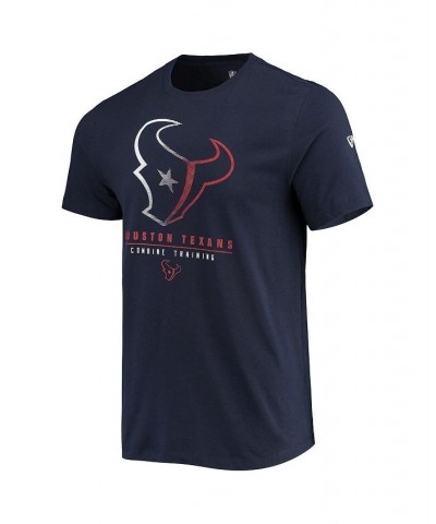 Men's Navy Houston Texans Combine Authentic Go For It T-shirt $15.51 T-Shirts