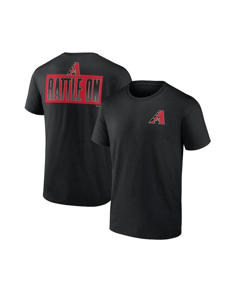 Men's Branded Black Arizona Diamondbacks Hometown Collection Rattle On T-shirt $25.19 T-Shirts