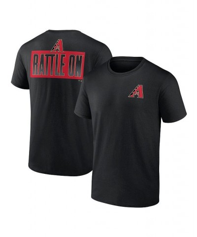 Men's Branded Black Arizona Diamondbacks Hometown Collection Rattle On T-shirt $25.19 T-Shirts