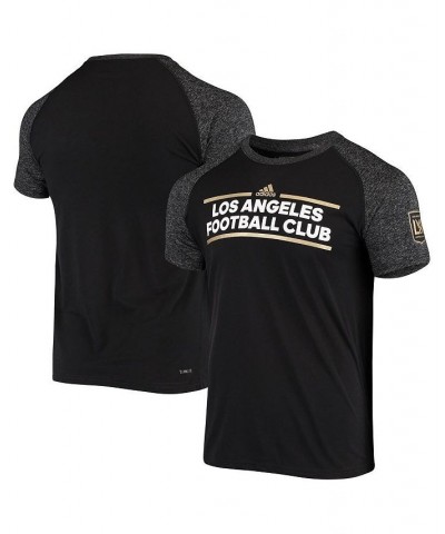 Men's Black LAFC Dassler Local Raglan T-shirt $24.74 T-Shirts