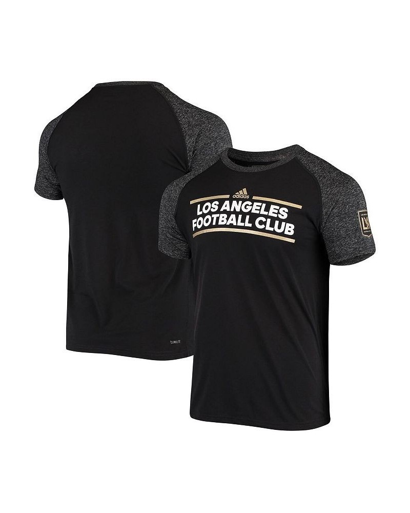 Men's Black LAFC Dassler Local Raglan T-shirt $24.74 T-Shirts