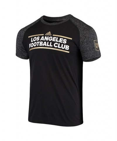 Men's Black LAFC Dassler Local Raglan T-shirt $24.74 T-Shirts