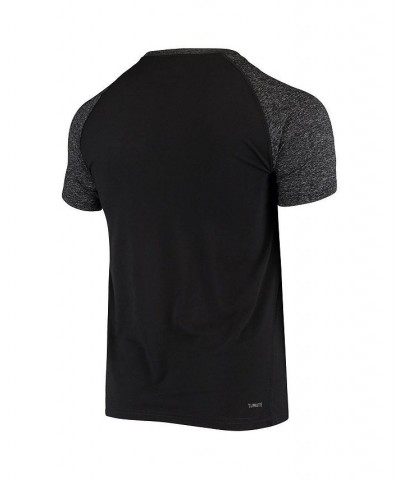 Men's Black LAFC Dassler Local Raglan T-shirt $24.74 T-Shirts