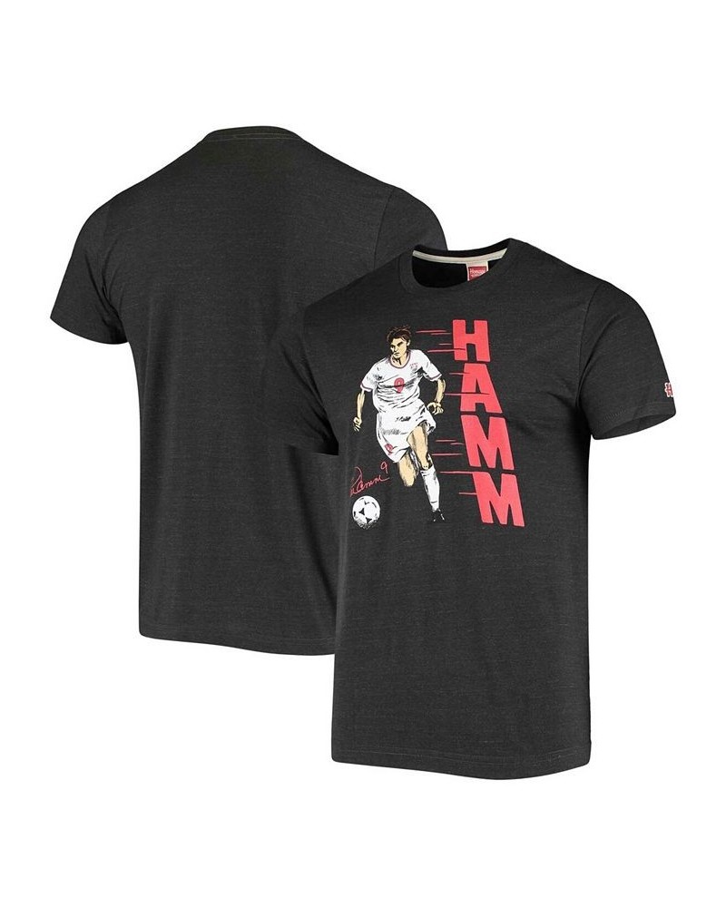 Men's Mia Hamm Heathered Charcoal USWNT Player Tri-Blend T-shirt $20.64 T-Shirts