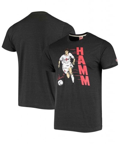 Men's Mia Hamm Heathered Charcoal USWNT Player Tri-Blend T-shirt $20.64 T-Shirts