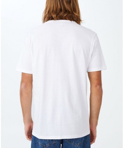 Men's T-bar Art T-shirt White $15.05 T-Shirts