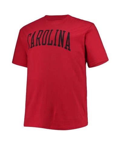 Men's Garnet South Carolina Gamecocks Big and Tall Arch Team Logo T-shirt $16.80 T-Shirts