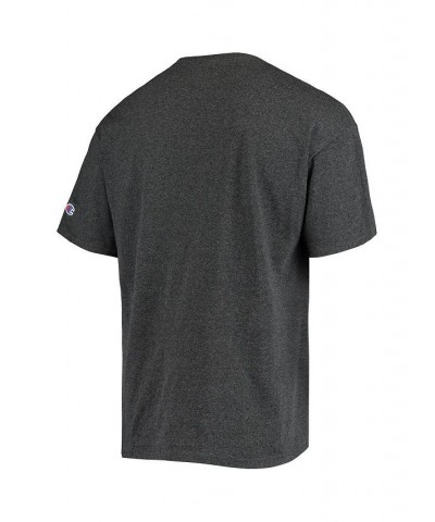 Men's Heather Charcoal Air Force Falcons Football Player T-shirt $13.50 T-Shirts