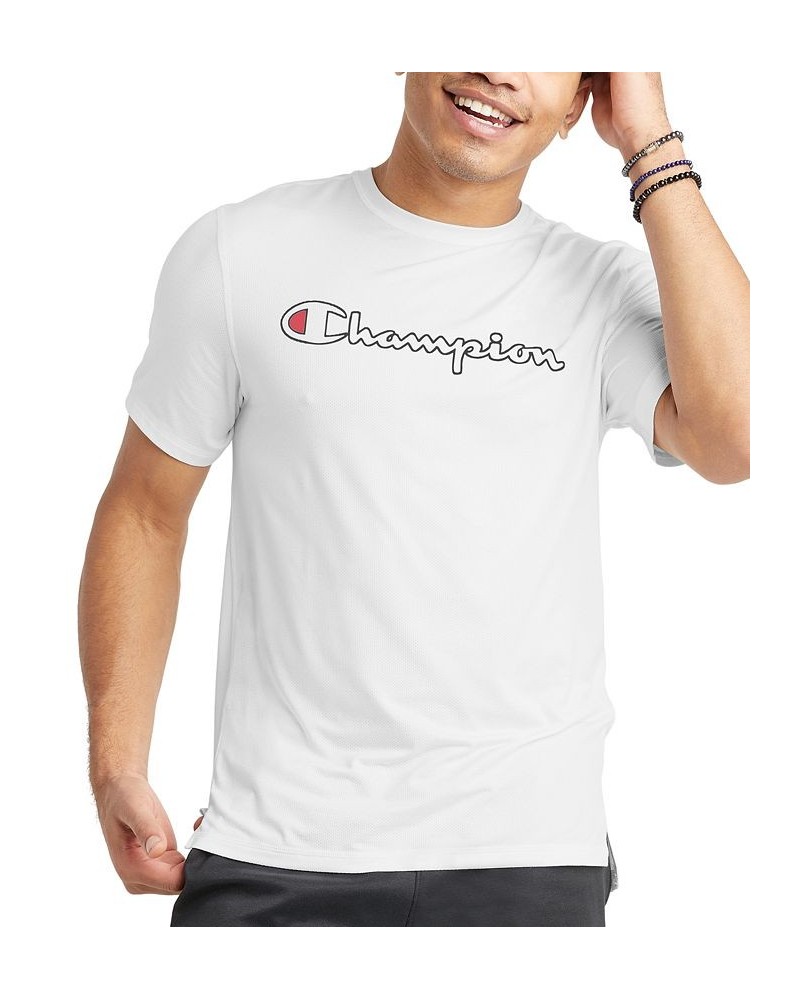 Men's MVP Script Logo Short-Sleeve Crewneck T-Shirt White $15.28 T-Shirts