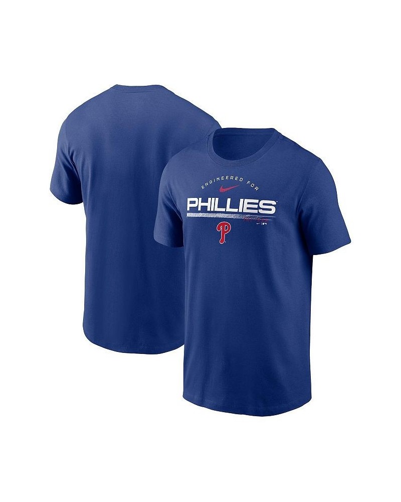 Men's Royal Philadelphia Phillies Team Engineered Performance T-shirt $21.00 T-Shirts