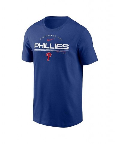 Men's Royal Philadelphia Phillies Team Engineered Performance T-shirt $21.00 T-Shirts