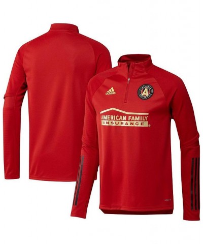 Men's Red Atlanta United FC Quarter-Zip Training Jacket $42.75 Jackets