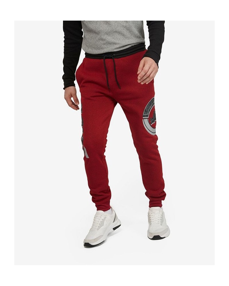 Men's Big and Tall Momentum Joggers Red $23.20 Pants