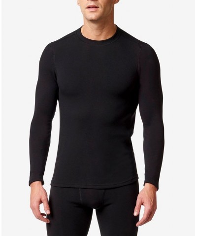 Men's Expedition Weight Fleece Base Layer Undershirt Black $32.34 Undershirt