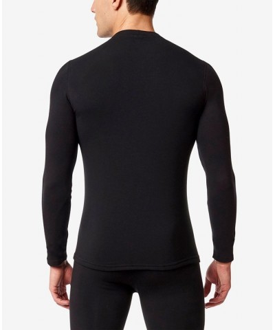 Men's Expedition Weight Fleece Base Layer Undershirt Black $32.34 Undershirt