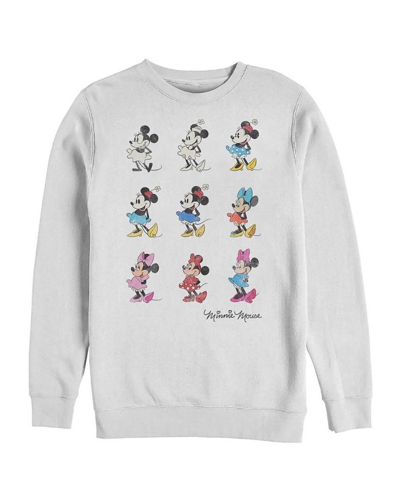 Men's Minnie Evolution Long Sleeve T-Shirt White $24.18 T-Shirts