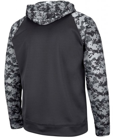 Men's Charcoal USC Trojans OHT Military-Inspired Appreciation Digital Camo Pullover Hoodie $31.50 Sweatshirt