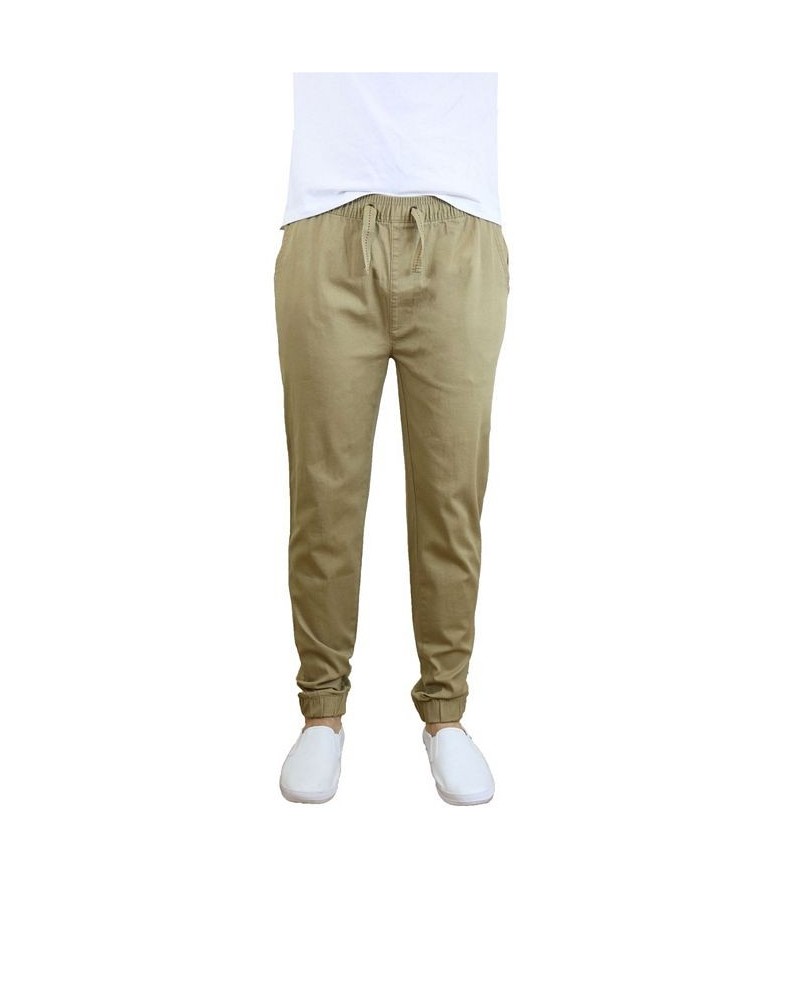 Men's Basic Stretch Twill Joggers PD02 $31.90 Pants