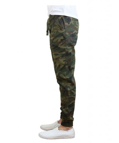 Men's Basic Stretch Twill Joggers PD02 $31.90 Pants