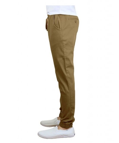 Men's Basic Stretch Twill Joggers PD02 $31.90 Pants