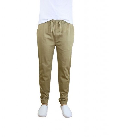 Men's Basic Stretch Twill Joggers PD02 $31.90 Pants