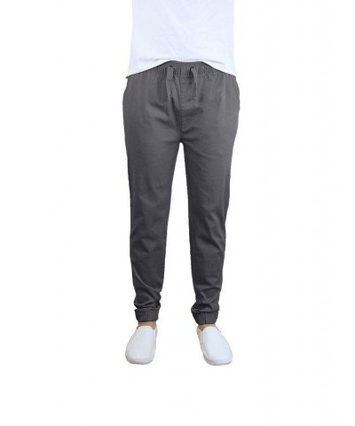 Men's Basic Stretch Twill Joggers PD02 $31.90 Pants