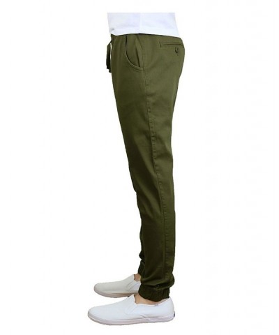 Men's Basic Stretch Twill Joggers PD02 $31.90 Pants