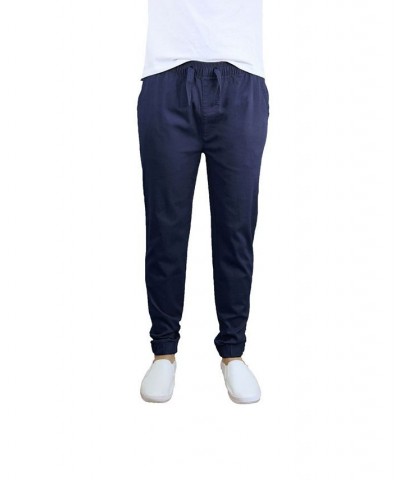 Men's Basic Stretch Twill Joggers PD02 $31.90 Pants