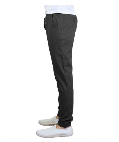 Men's Basic Stretch Twill Joggers PD02 $31.90 Pants