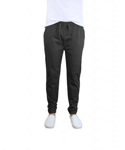 Men's Basic Stretch Twill Joggers PD02 $31.90 Pants