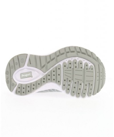 Women's Tour Knit Slide Slip On Sneakers Gray $41.98 Shoes