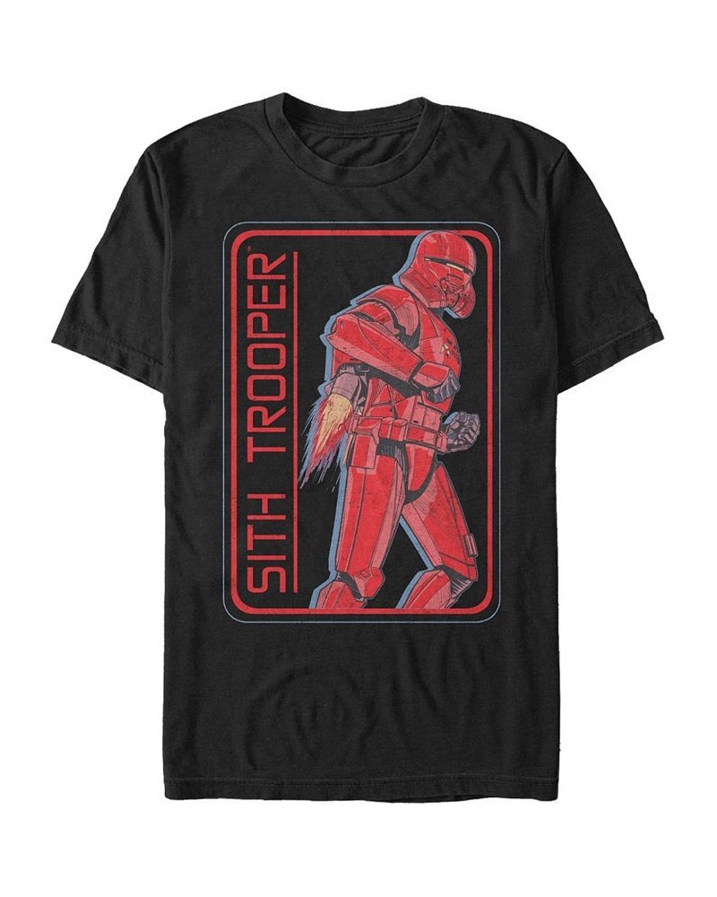 Star Wars Men's Rise Of Skywalker Retro Sith Trooper Jet Pack Short Sleeve T-Shirt Black $19.59 T-Shirts