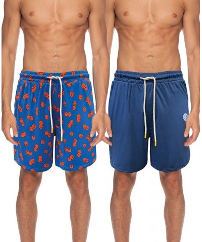 Men's Americana Drawstring Soft Shorts, Pack of 2 $24.75 Pajama