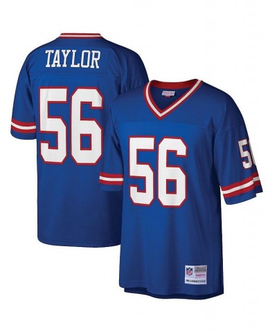 Men's Lawrence Taylor Royal New York Giants Big and Tall 1986 Retired Player Replica Jersey $83.30 Jersey