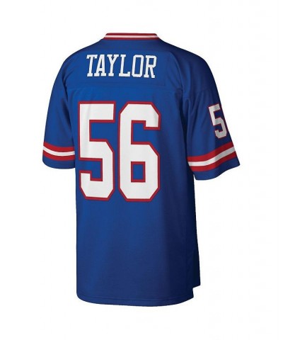 Men's Lawrence Taylor Royal New York Giants Big and Tall 1986 Retired Player Replica Jersey $83.30 Jersey